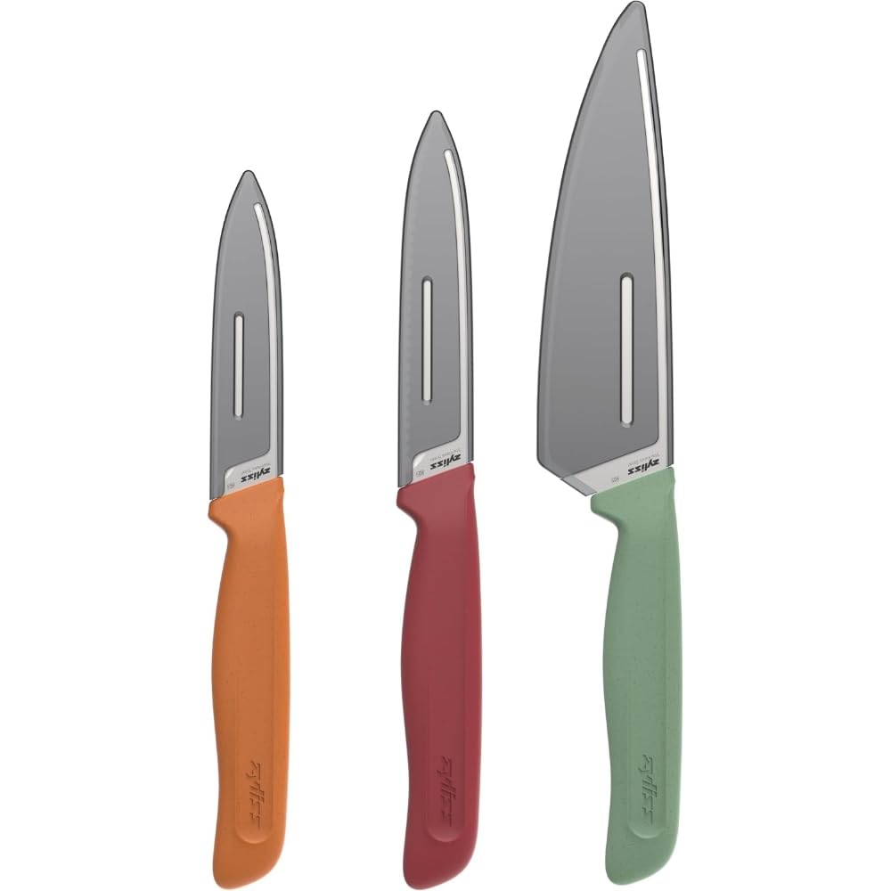 Amazon.com: Zyliss Classic 3 Piece Knife Set, Sharp Stainless